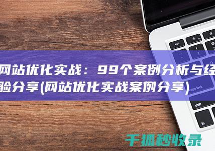 网站优化实战：99个案例分析与经验分享 (网站优化实战案例分享)