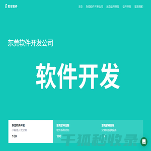 东莞软件外包公司